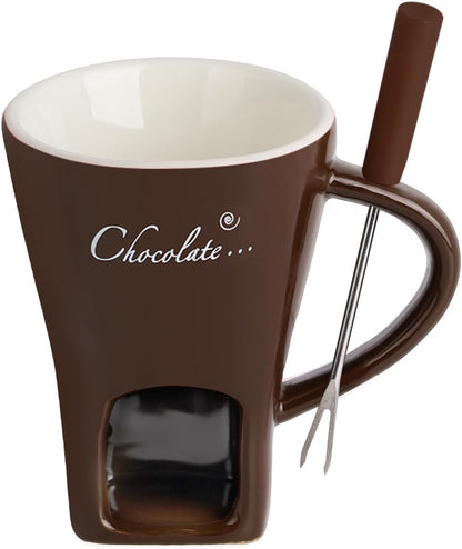 CHOCOLATE BRAND MELTING FONDUE MUG