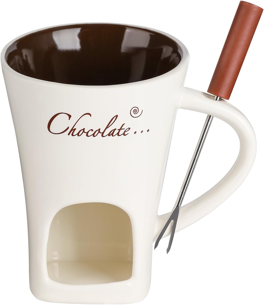 CHOCOLATE BRAND MELTING FONDUE MUG