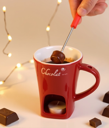 CHOCOLATE BRAND MELTING FONDUE MUG